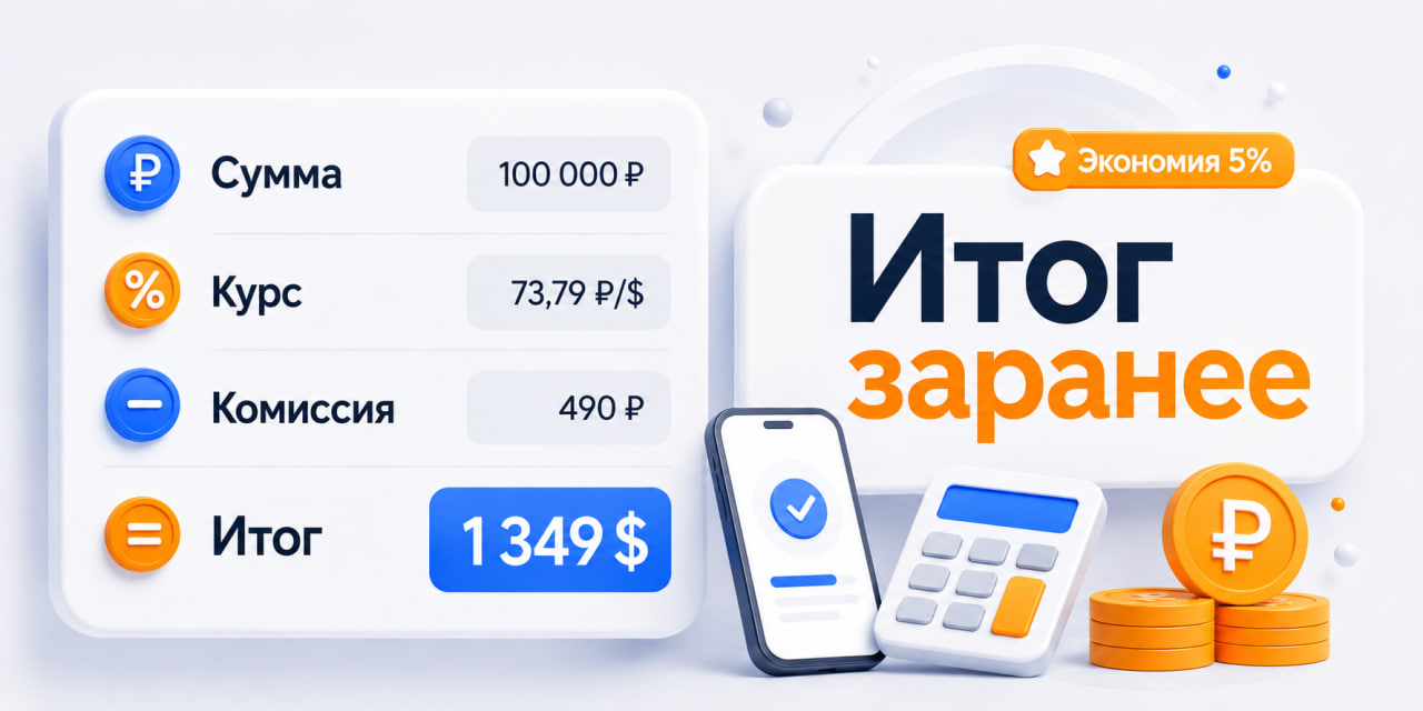 Калькулятор международного перевода